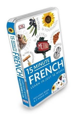 15-Minute French book cover