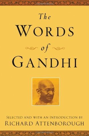 The Words of Gandhi book cover