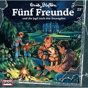 Fünf Freunde und die Jagd nach den Smaragden book cover