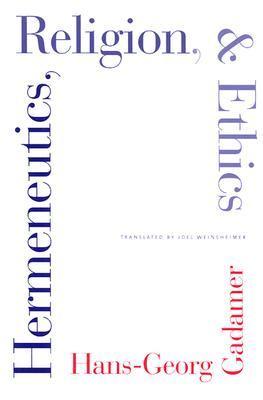 Hermeneutics, Religion, and Ethics book cover