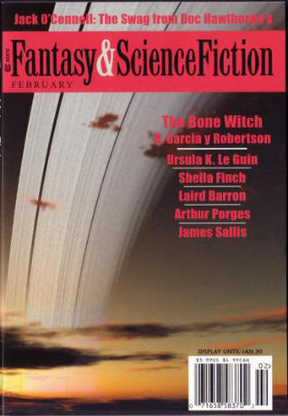 Fantasy & Science Fiction, February 2003 book cover
