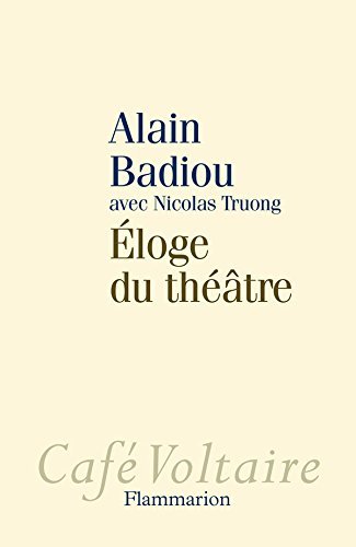 In Praise of Theatre book cover