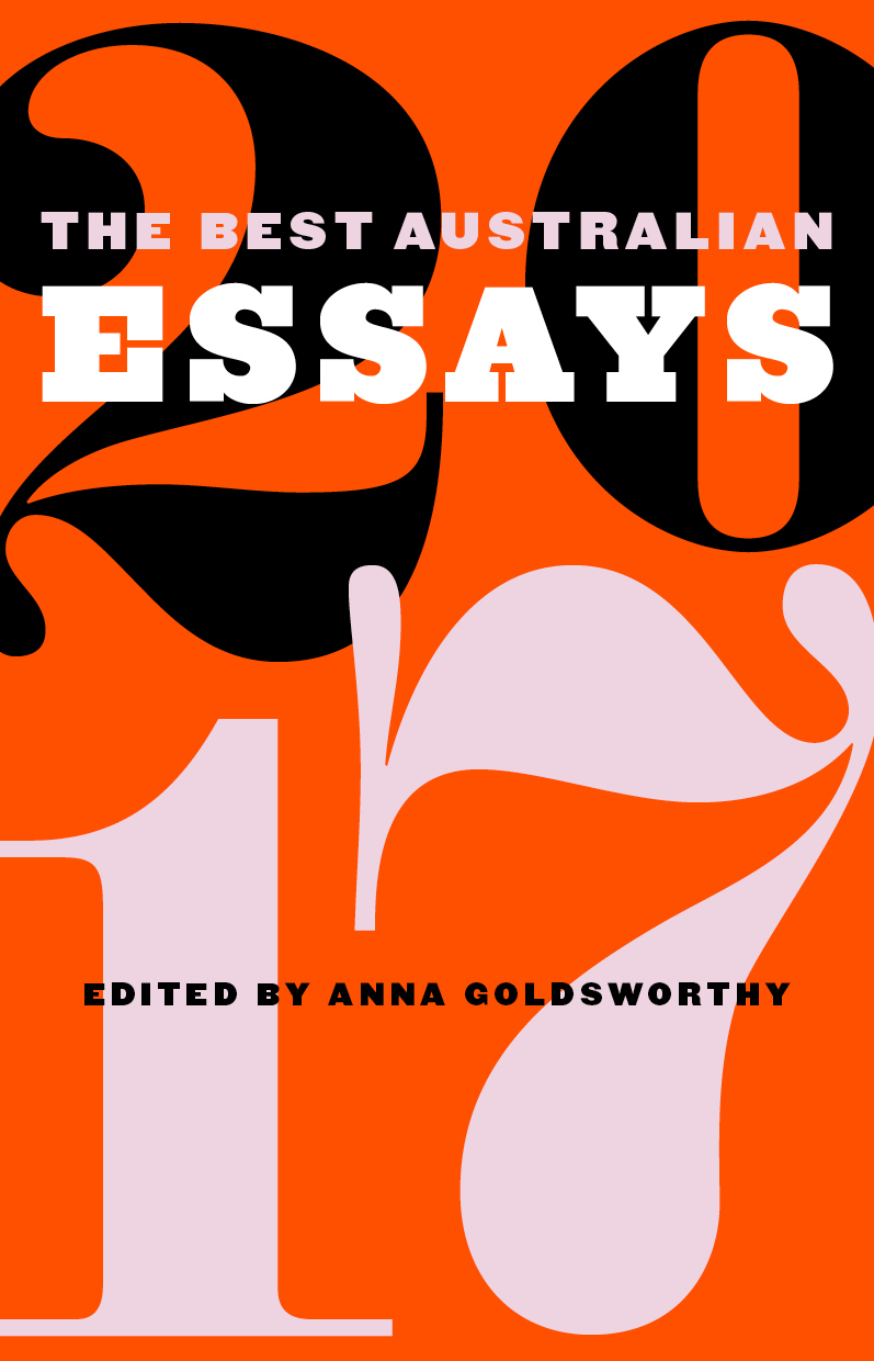 The Best Australian Essays 2017 book cover