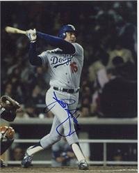 Rick Monday autographed 8x10 Photo book cover