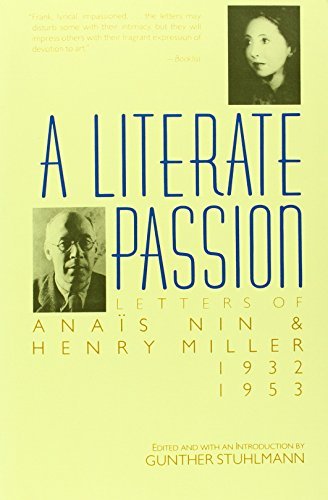 A Literate Passion book cover