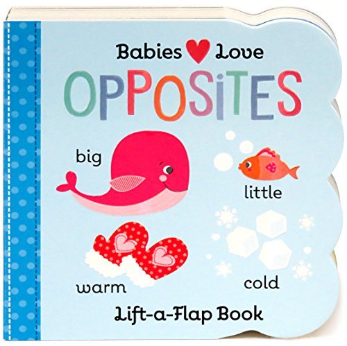 Opposites Chunky Lift-a-Flap Children's Board Book book cover