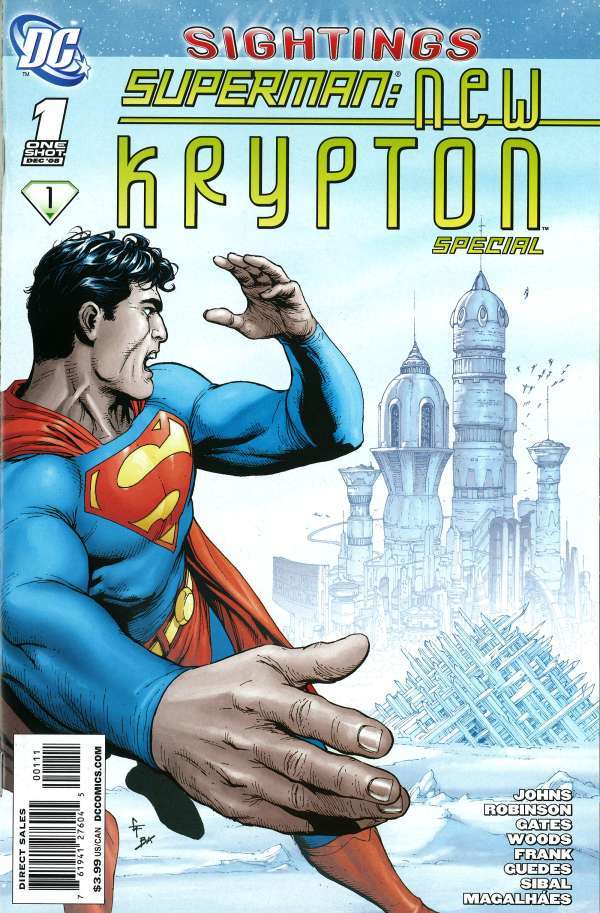 Superman New Krypton Special #1 book cover