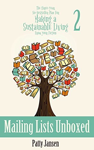 The Three-Year, No-bestseller Plan For Making a Sustainable Living From Your Fiction book cover 2