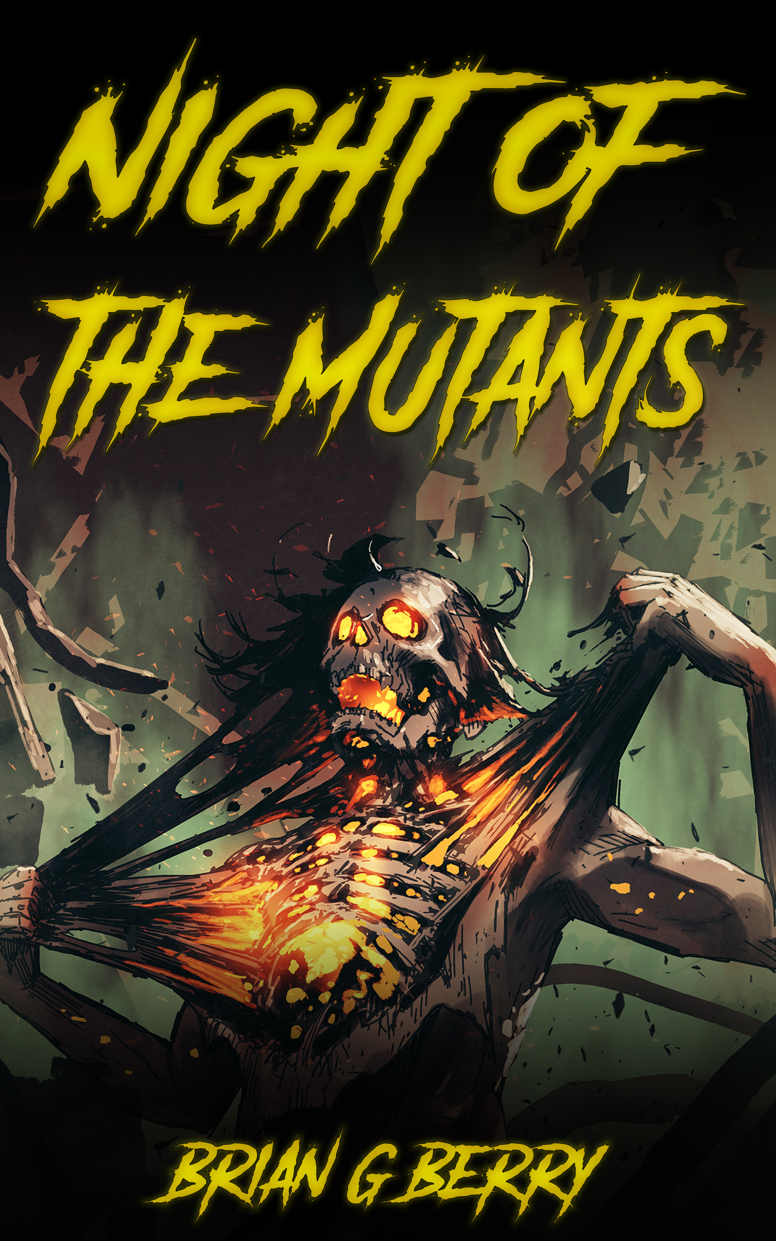 Night of the Mutants book cover