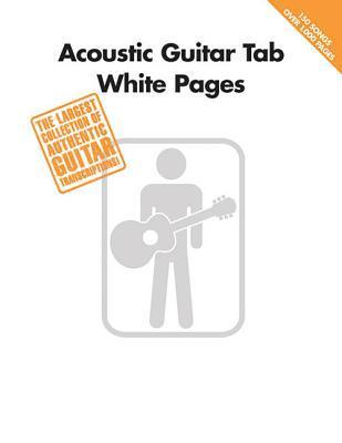 Acoustic Guitar Tab White Pages book cover