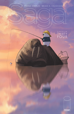 Saga #34 book cover