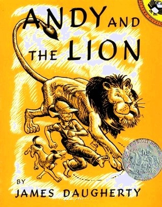 Andy and the Lion book cover