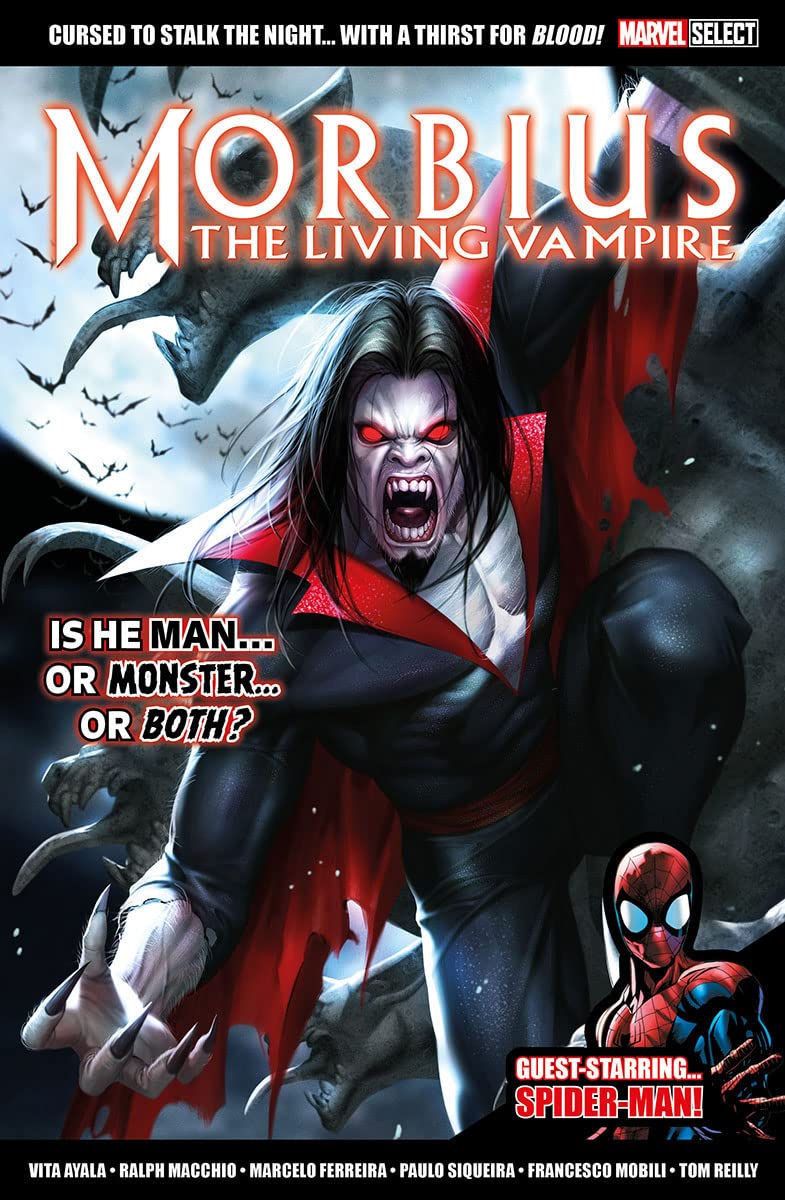 Marvel Select Morbius book cover