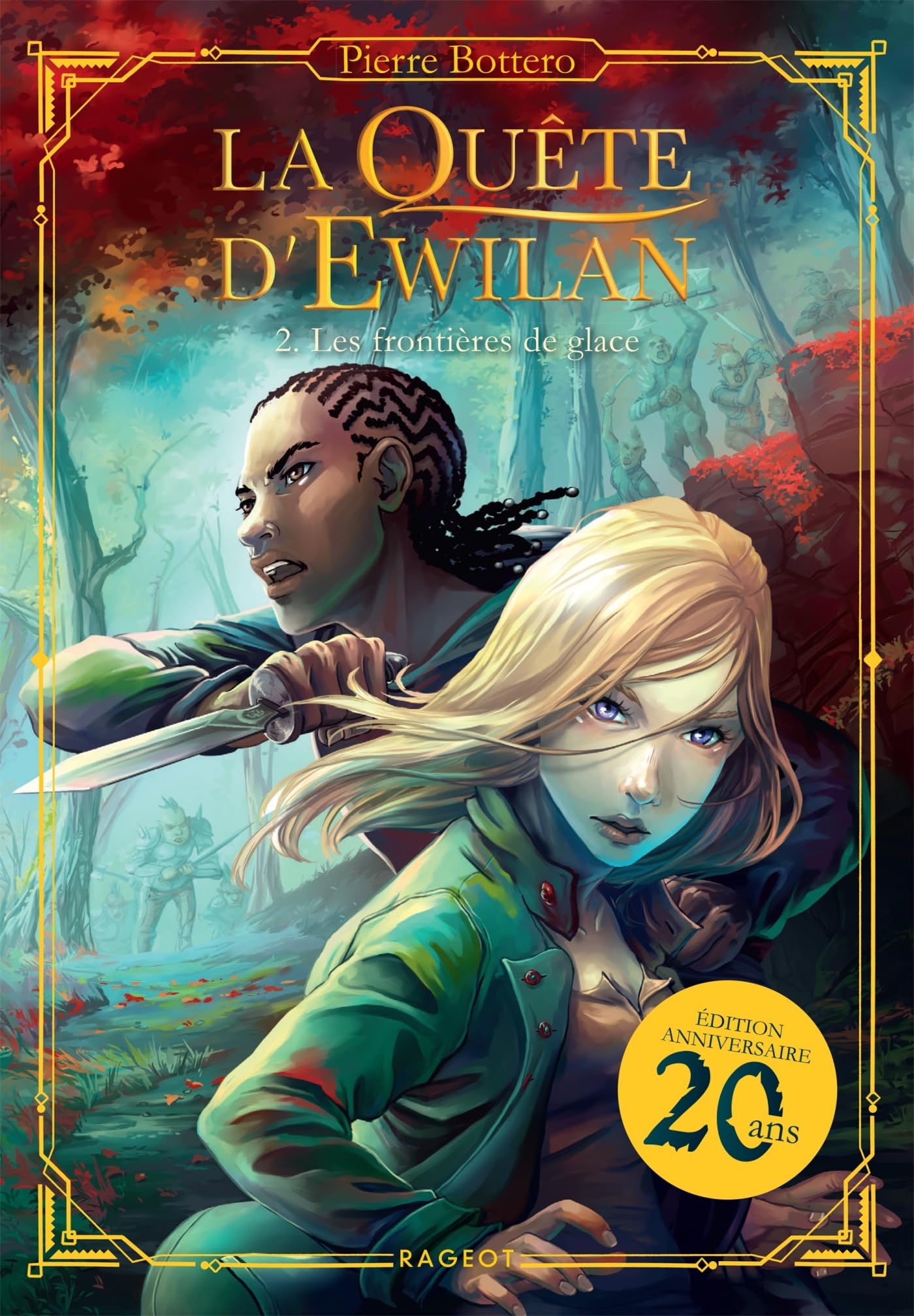 La Quête d'Ewilan - Les frontières de glace book cover