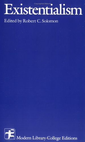 Existentialism book cover