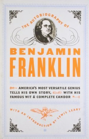 The Autobiography of Benjamin Franklin book cover