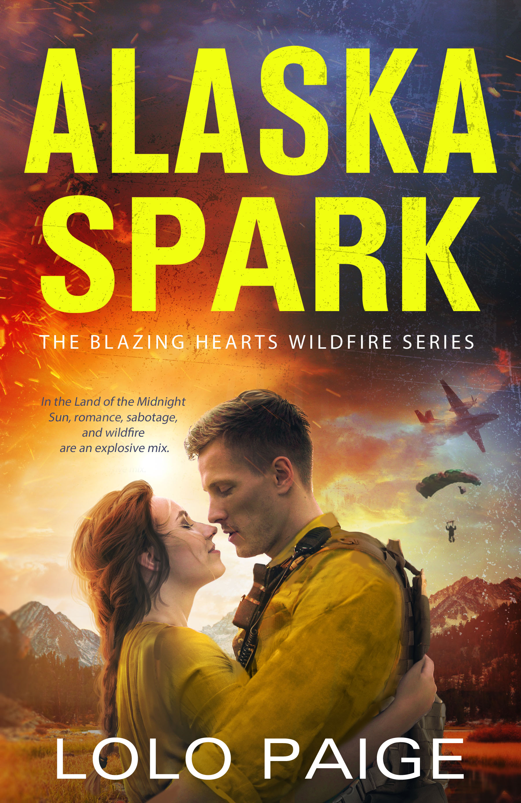 Blazing Hearts Wildfire book cover 1