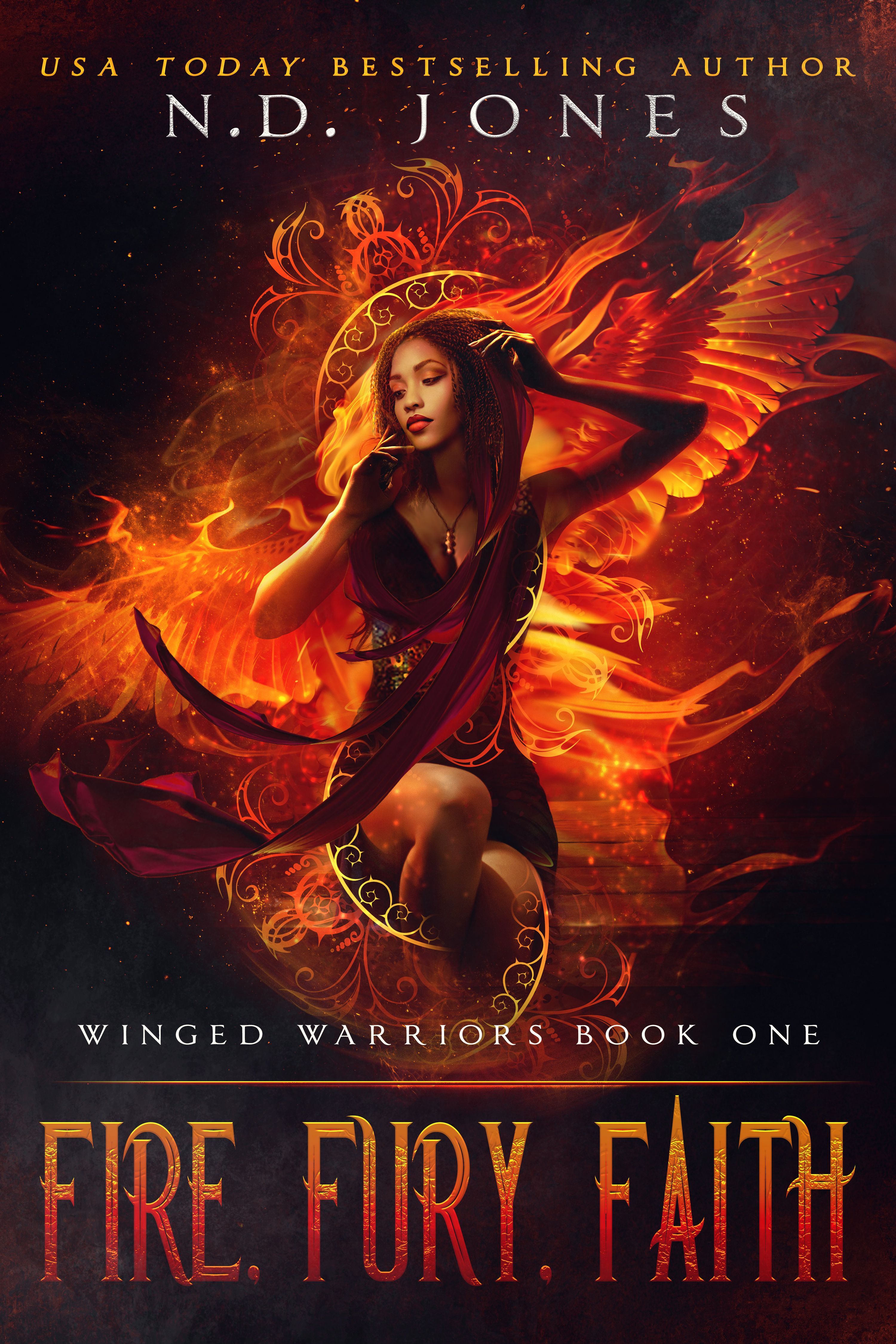 Winged Warriors book cover 1