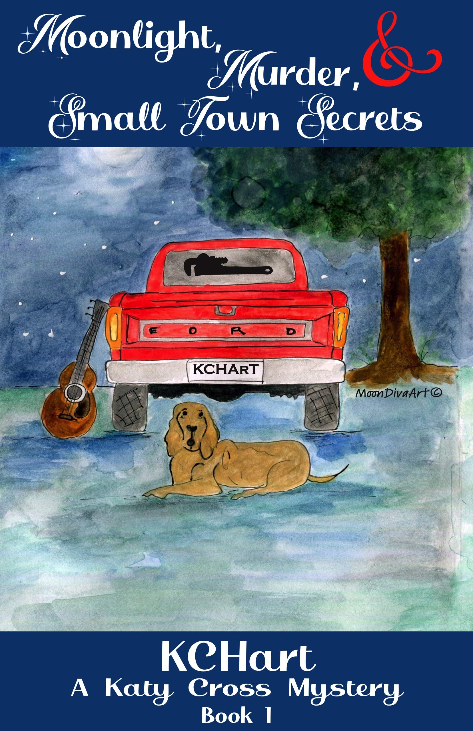 Moonlight, Murder, and Small Town Secrets book cover