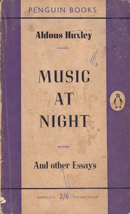 Music at Night and Other Essays book cover