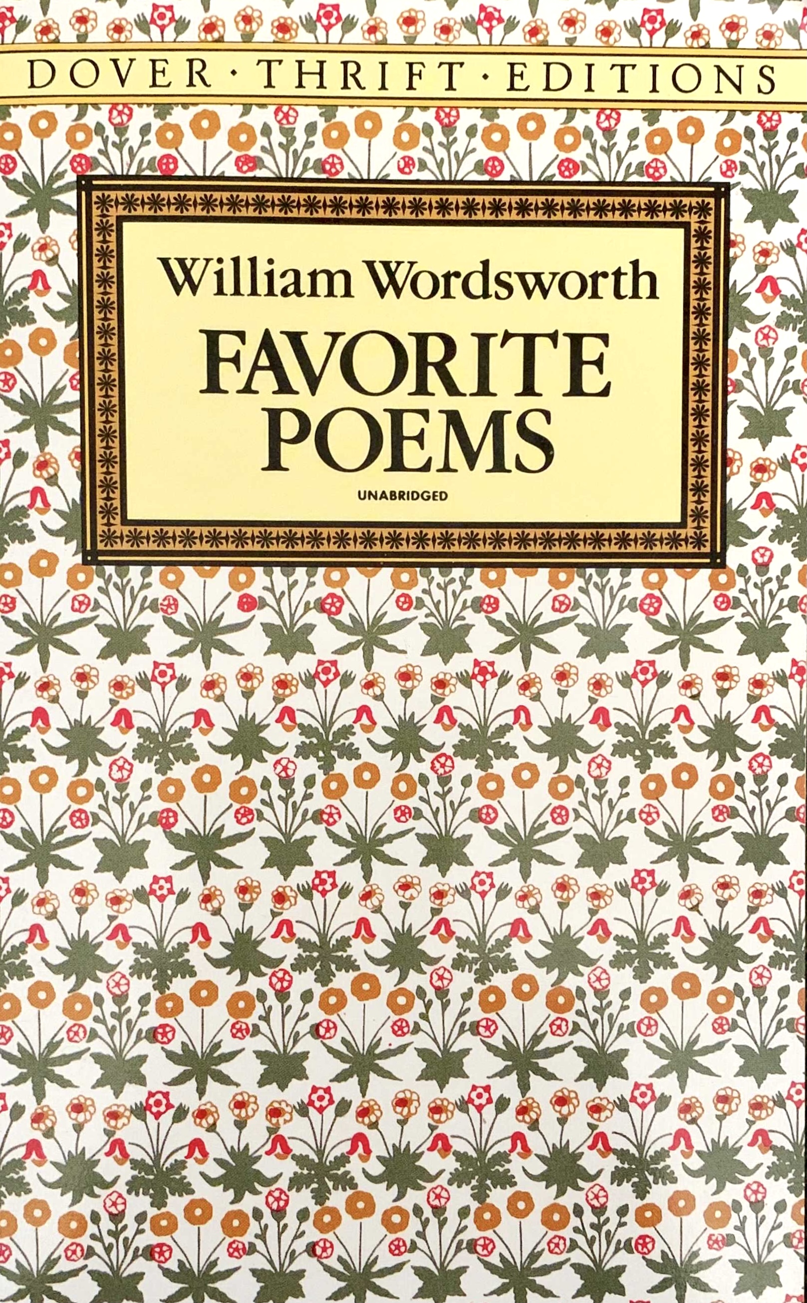 Favorite Poems book cover
