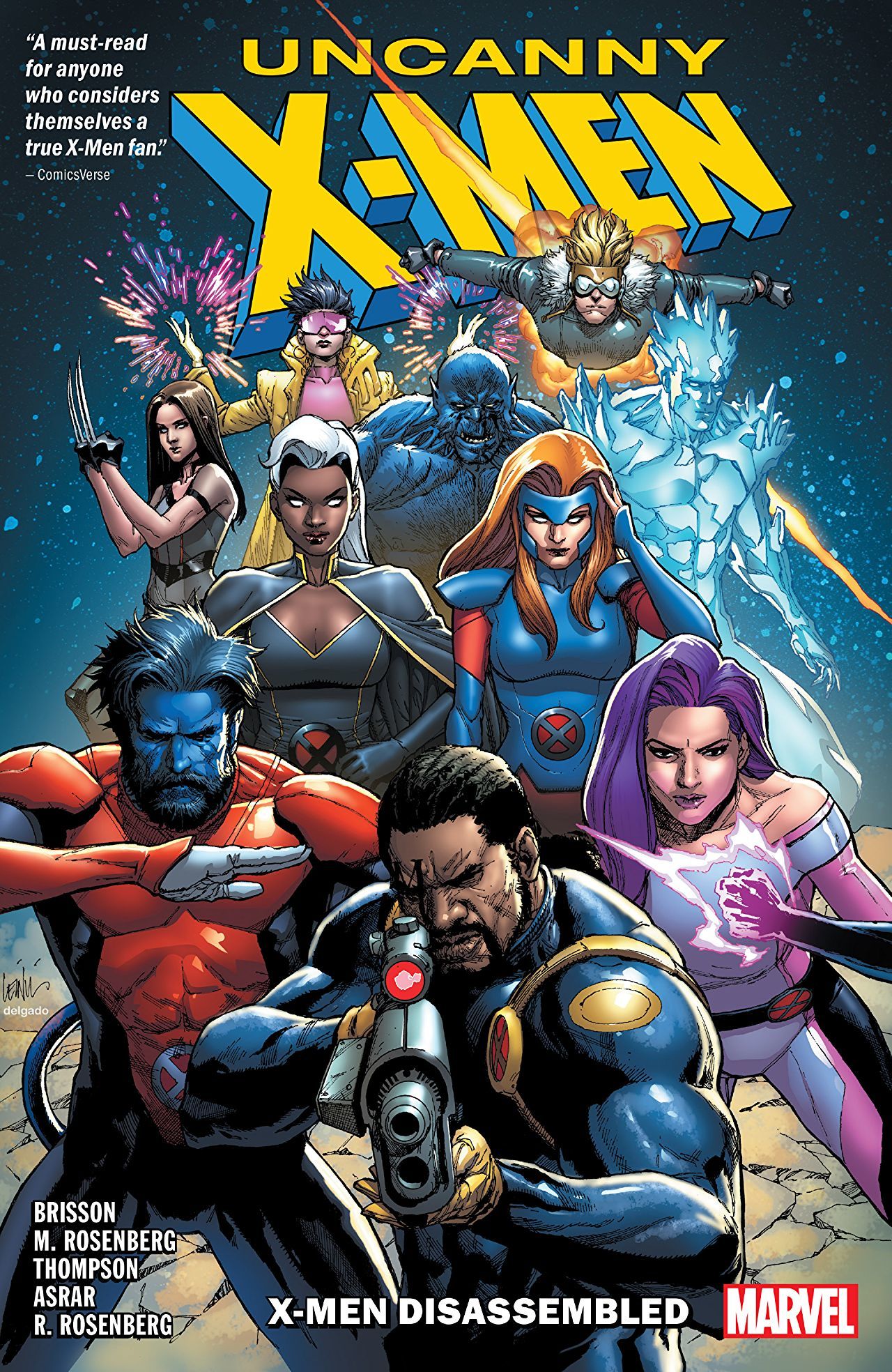 Uncanny X-Men (2018) book cover 1