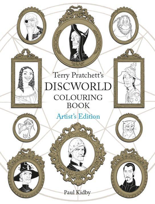 Terry Pratchett's Discworld Colouring Book book cover