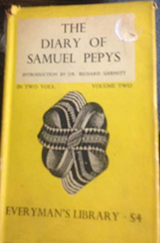 The diary of Samuel Pepys book cover