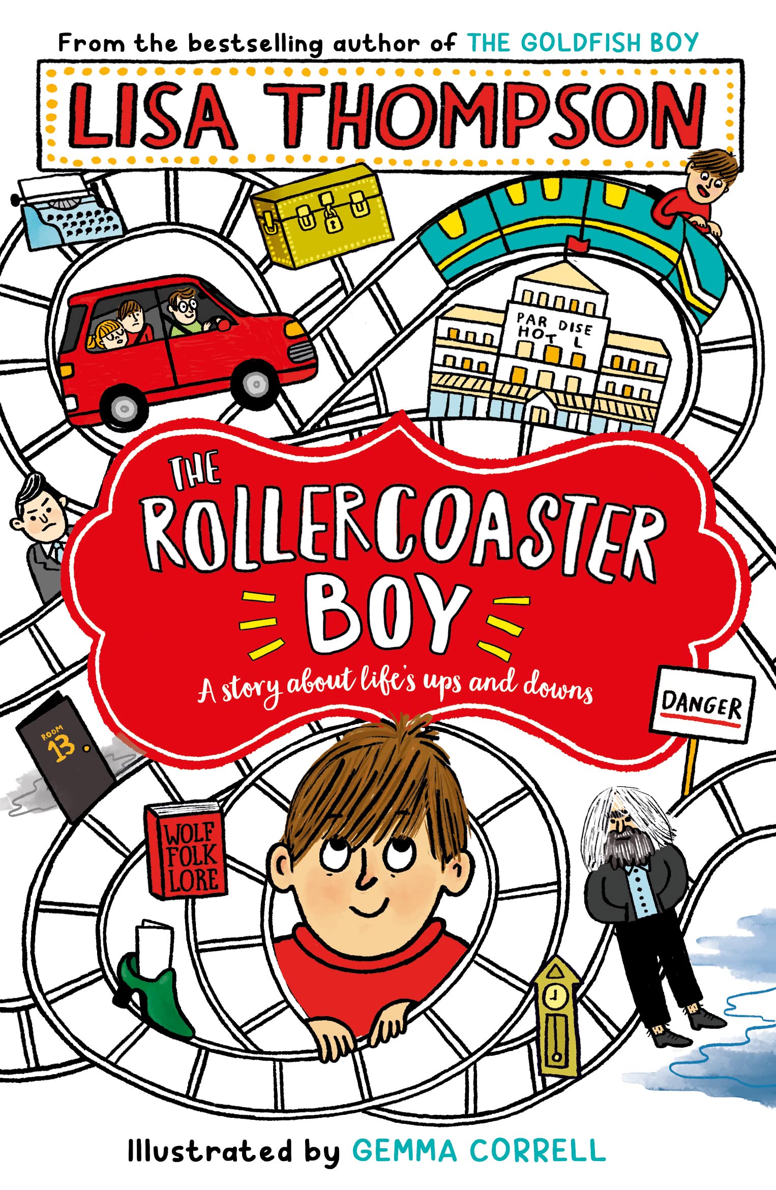 The Rollercoaster Boy book cover