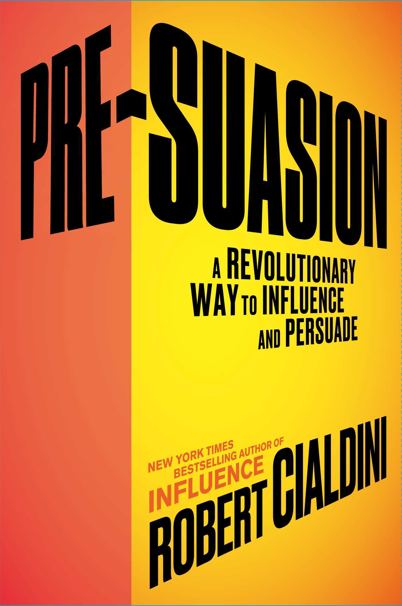 Pre-Suasion book cover