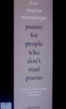 Poems for People Who Don't Read Poems book cover