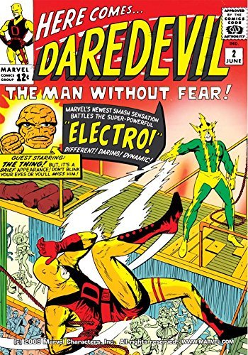 Daredevil (1964) book cover 2