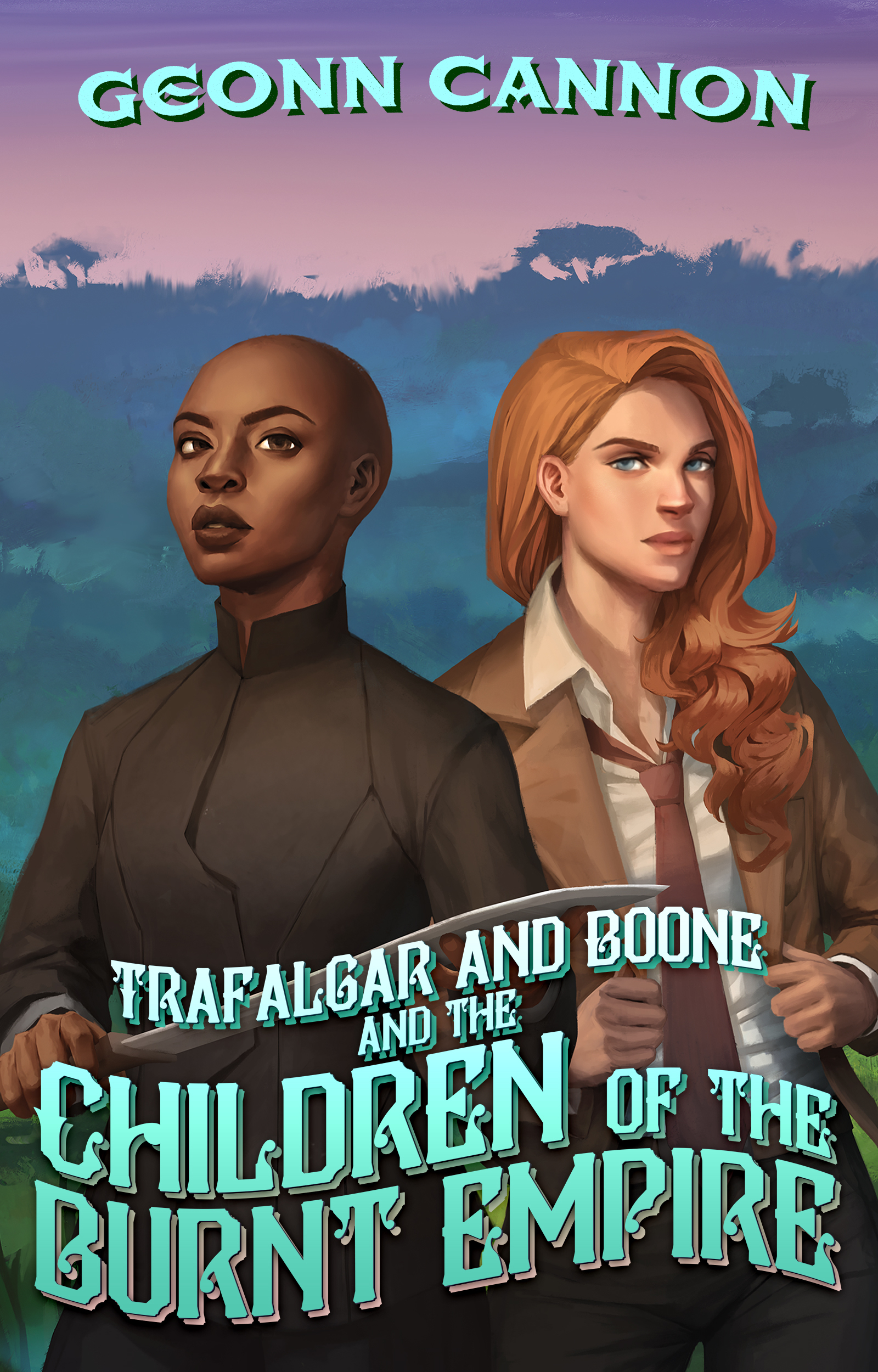 Trafalgar and Boone and the Children of the Burnt Empire book cover
