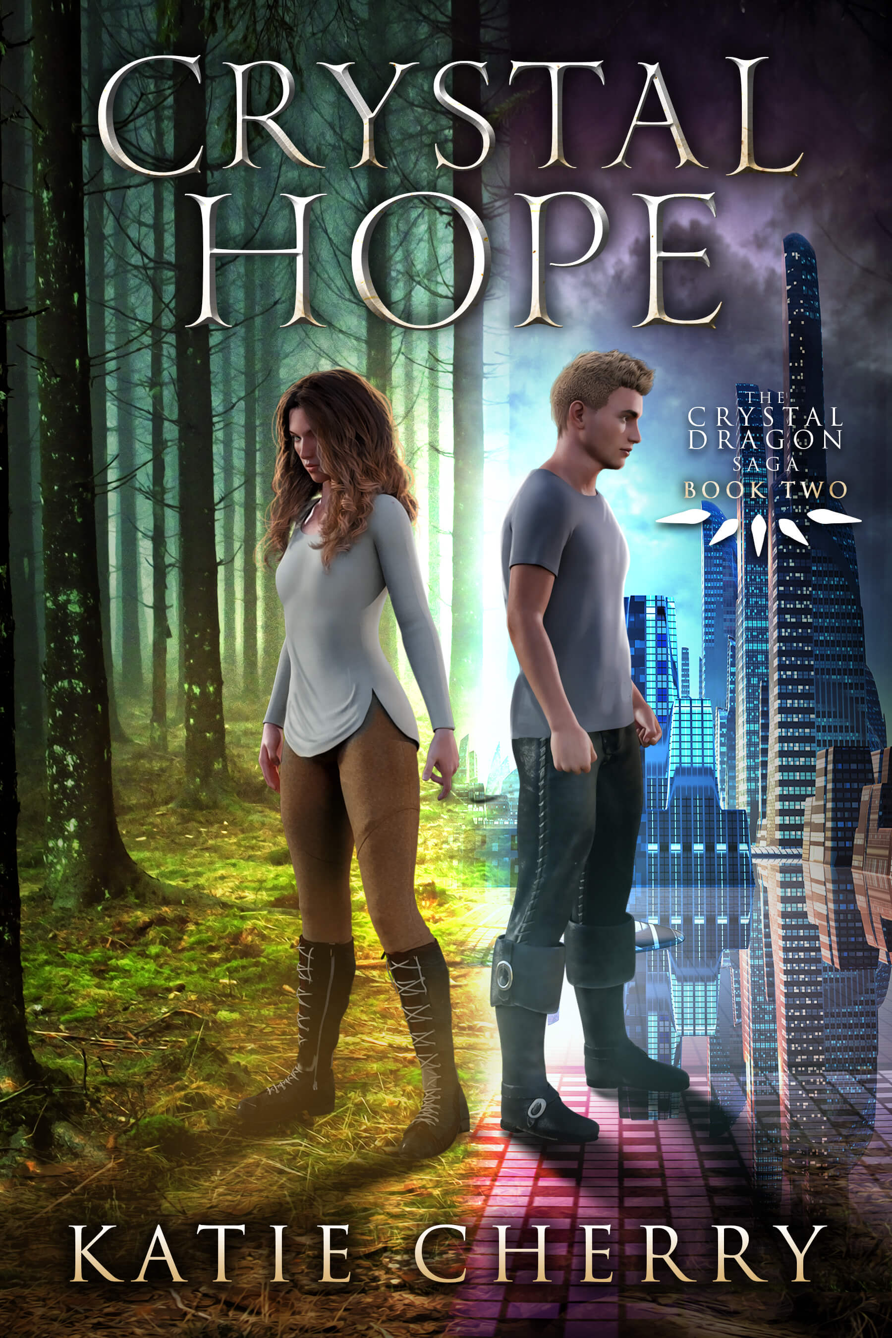 Crystal Dragon Saga book cover 2