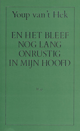 En het bleef nog lang onrustig in mijn hoofd book cover