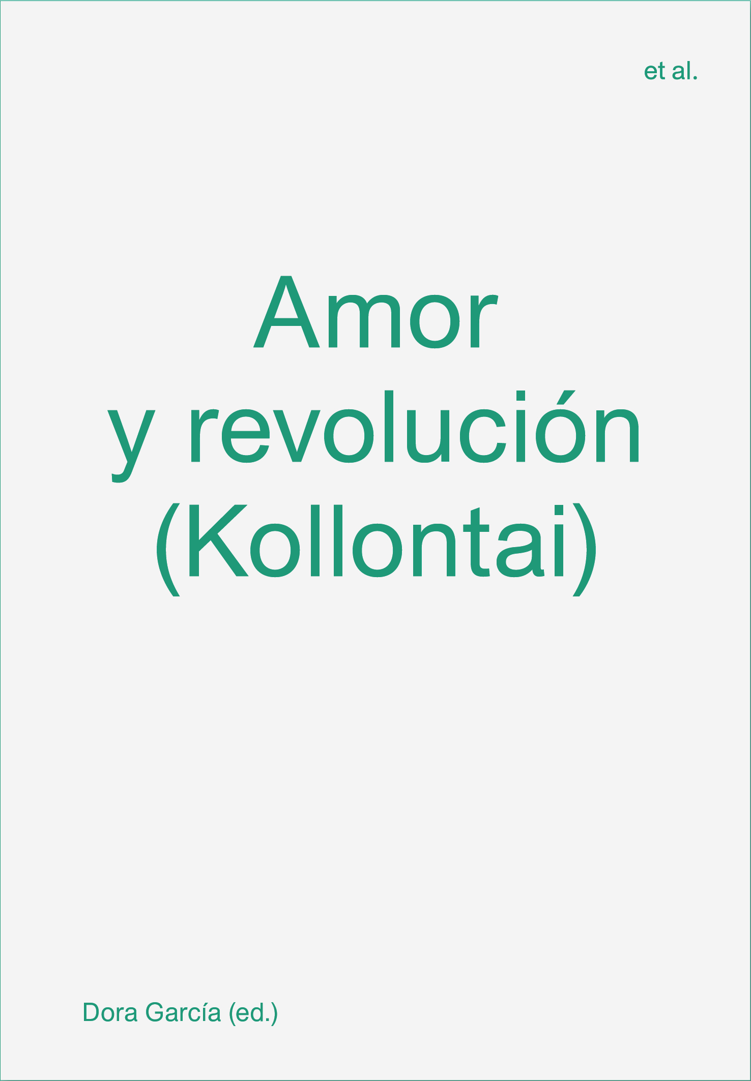 Amor y revolución book cover