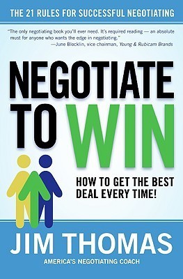Negotiate to Win book cover