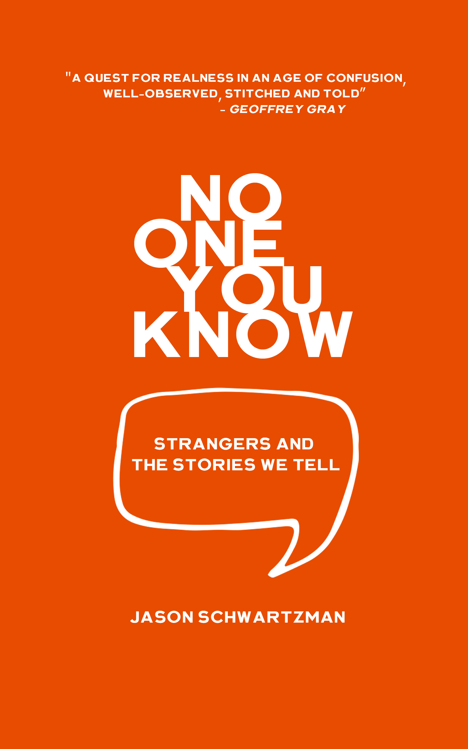 No One You Know book cover