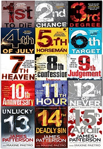 James Patterson - "Womens Murder Club" Collection - Books 1 To 15, book cover