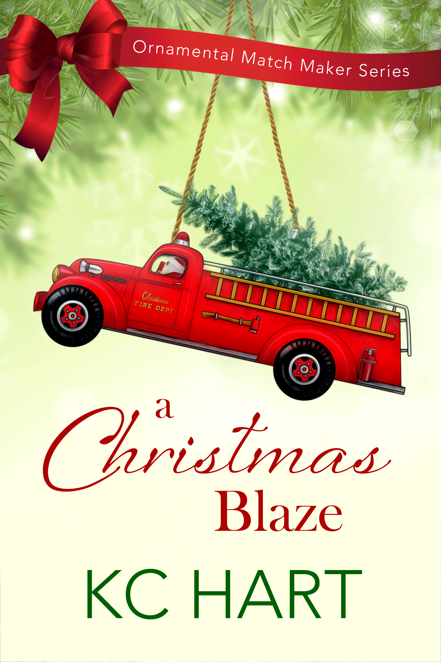 A Christmas Blaze book cover