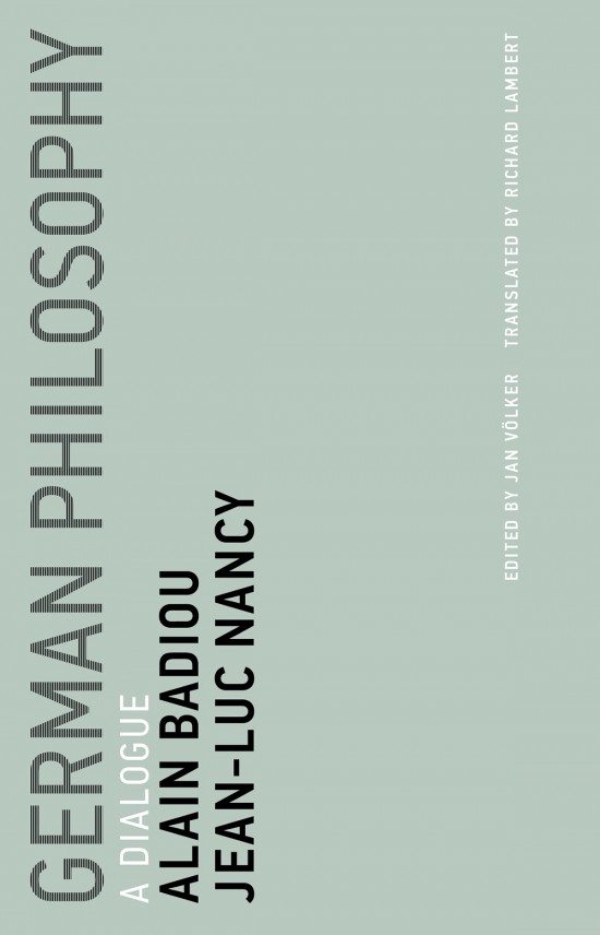 German Philosophy book cover