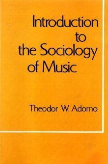 Introduction to the Sociology of Music book cover