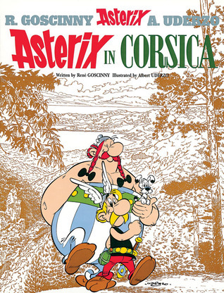 Asterix in Corsica book cover