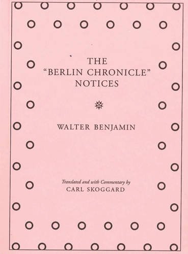 The "Berlin Chronicle" Notices book cover