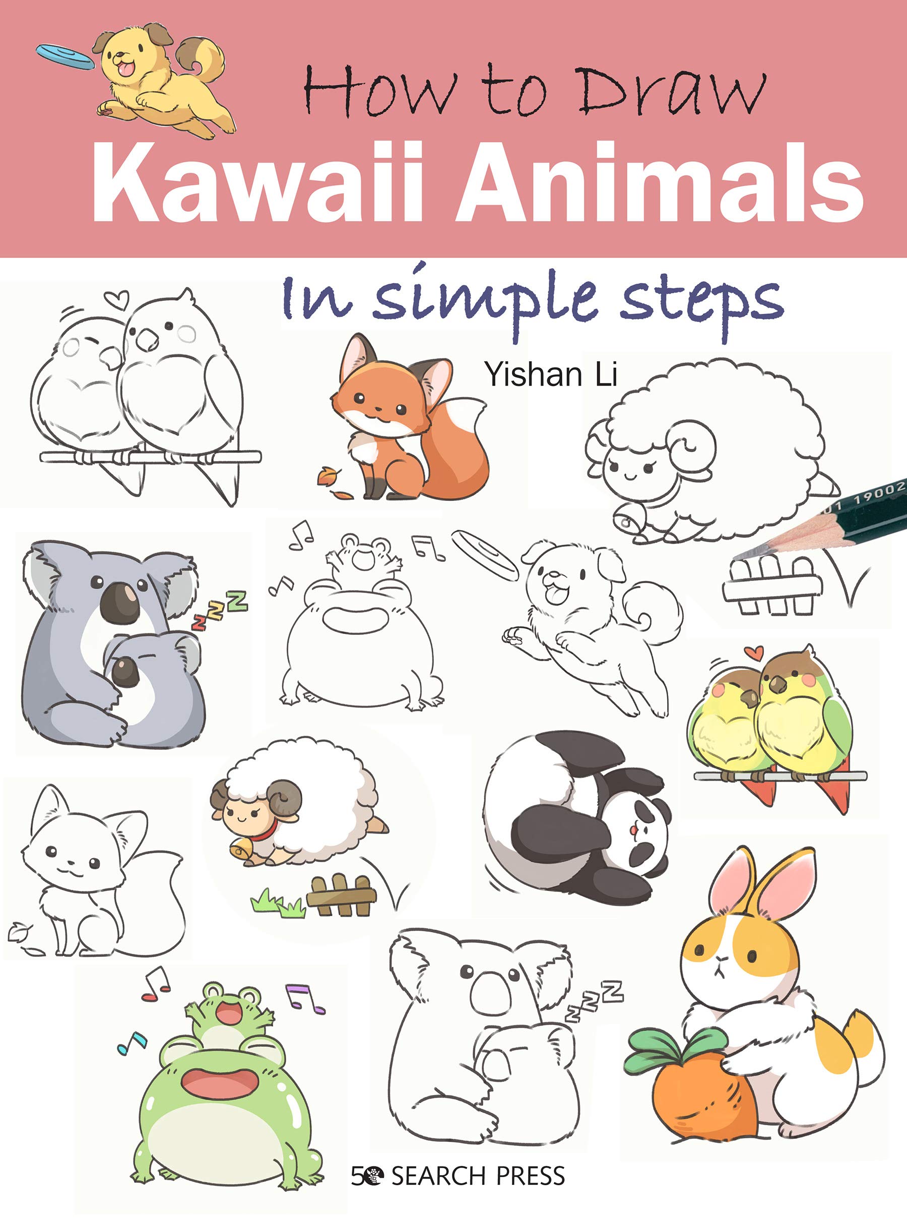 How to Draw Kawaii Animals in Simple Steps book cover