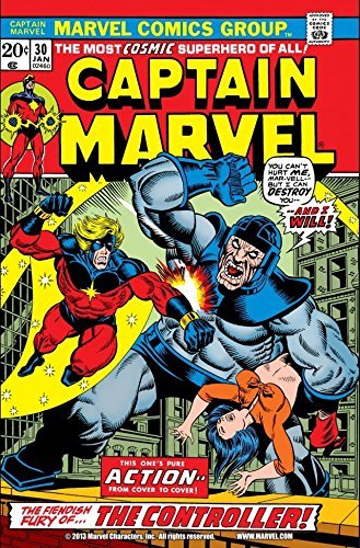 Captain Marvel #30 book cover
