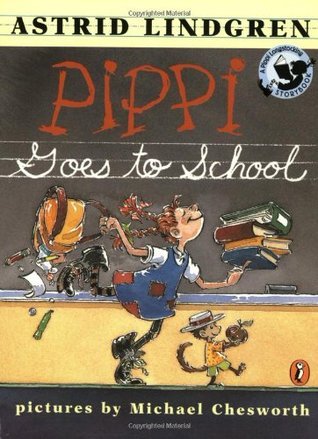 Pippi Goes to School book cover
