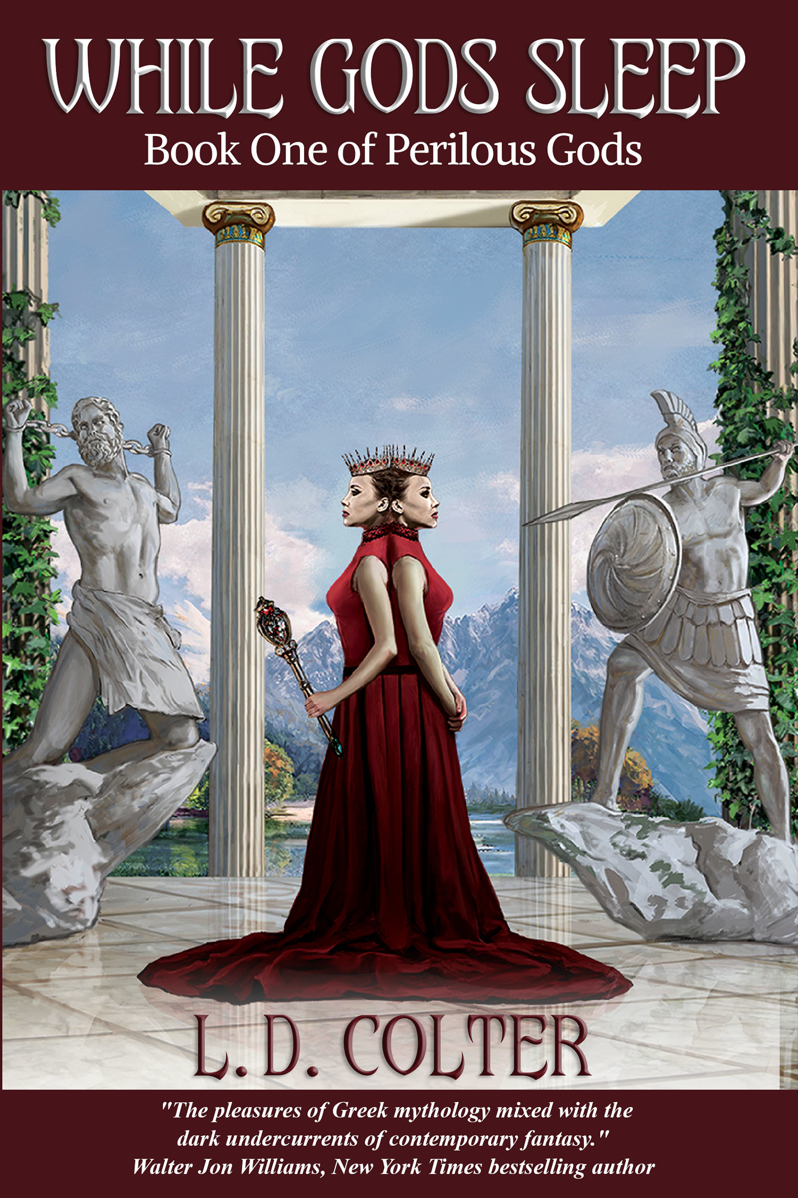 While Gods Sleep book cover