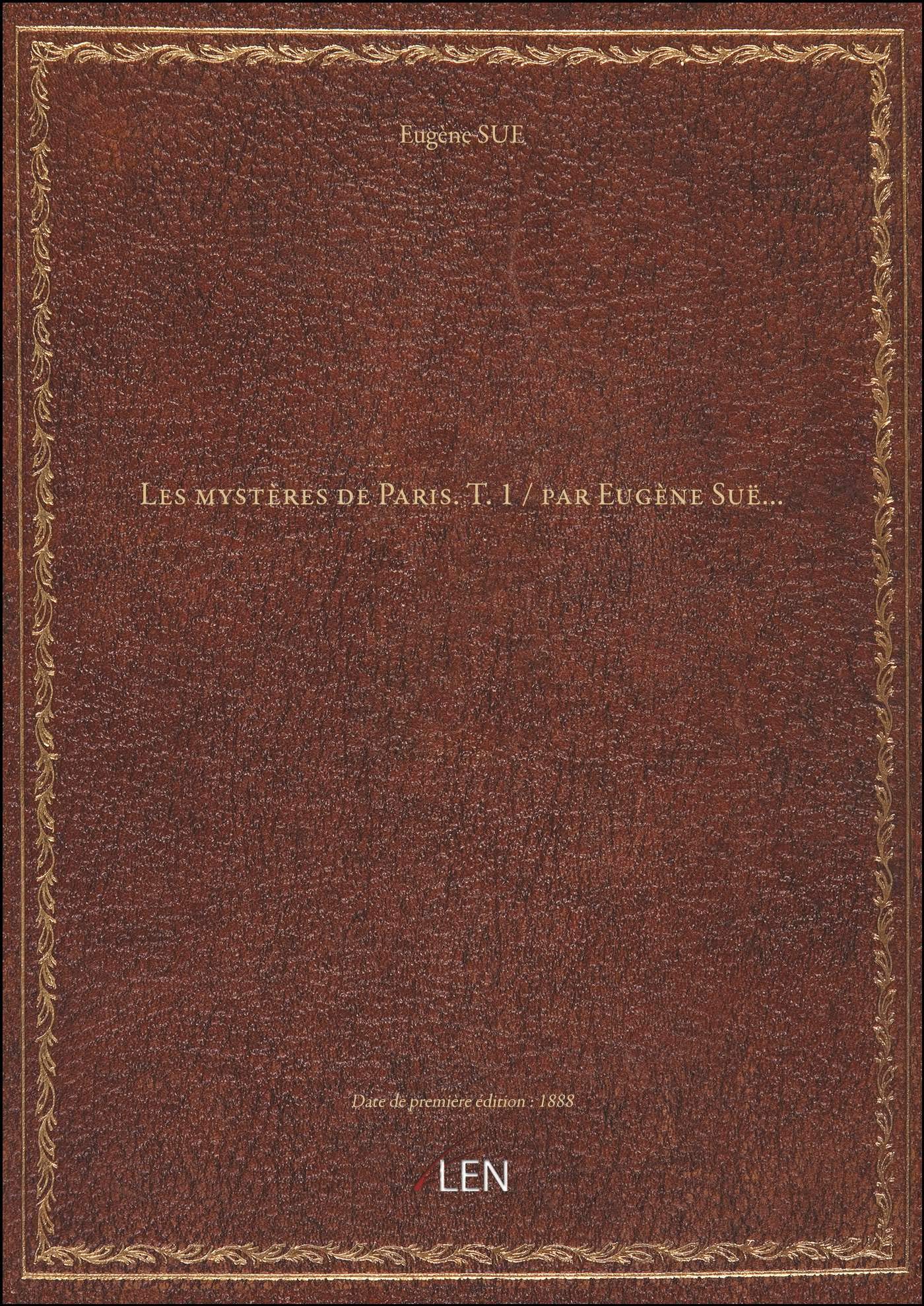 Les Mystères de Paris. Partie 1 book cover