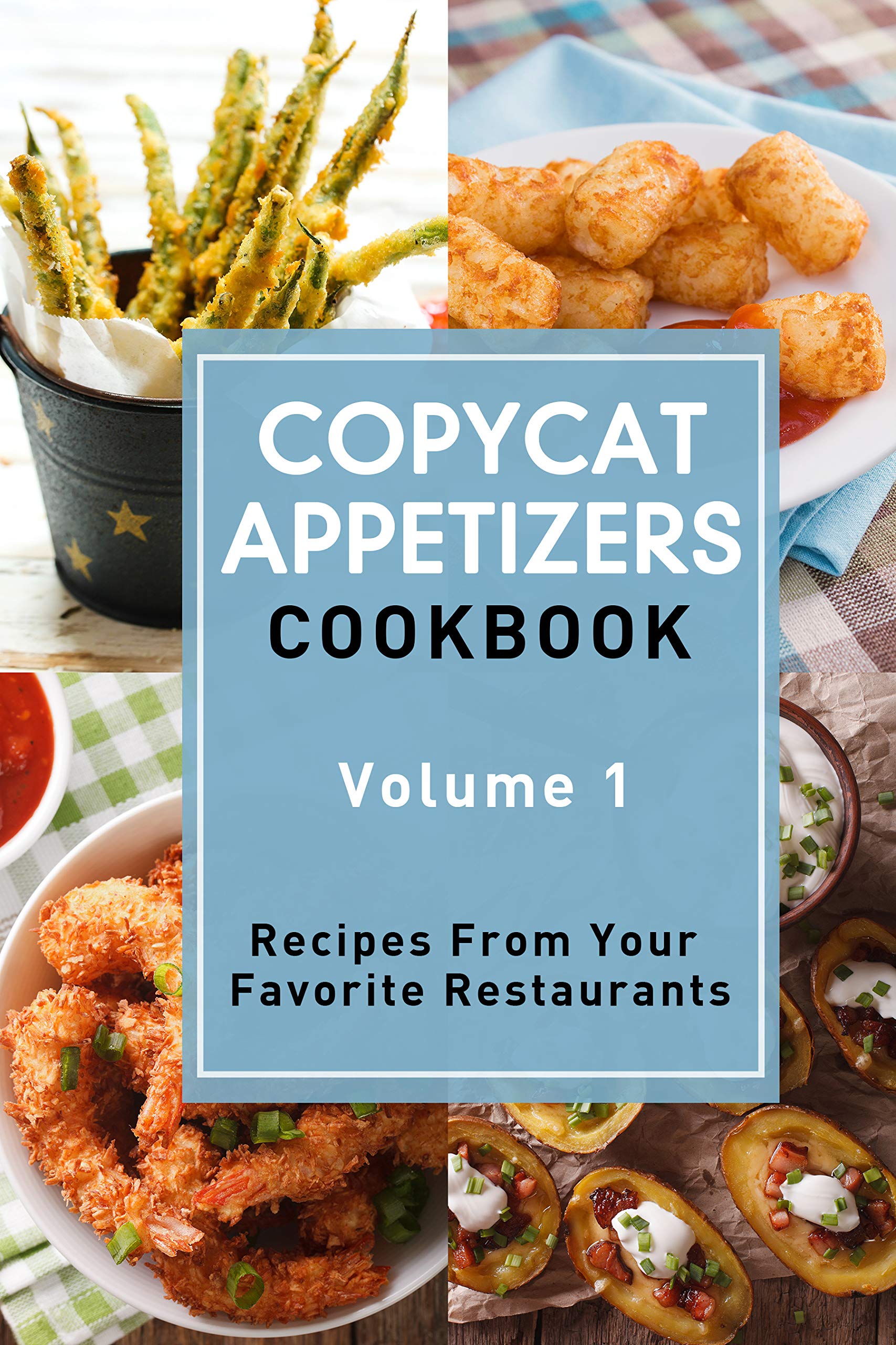 Copycat Appetizers Cookbook - Volume 1 book cover